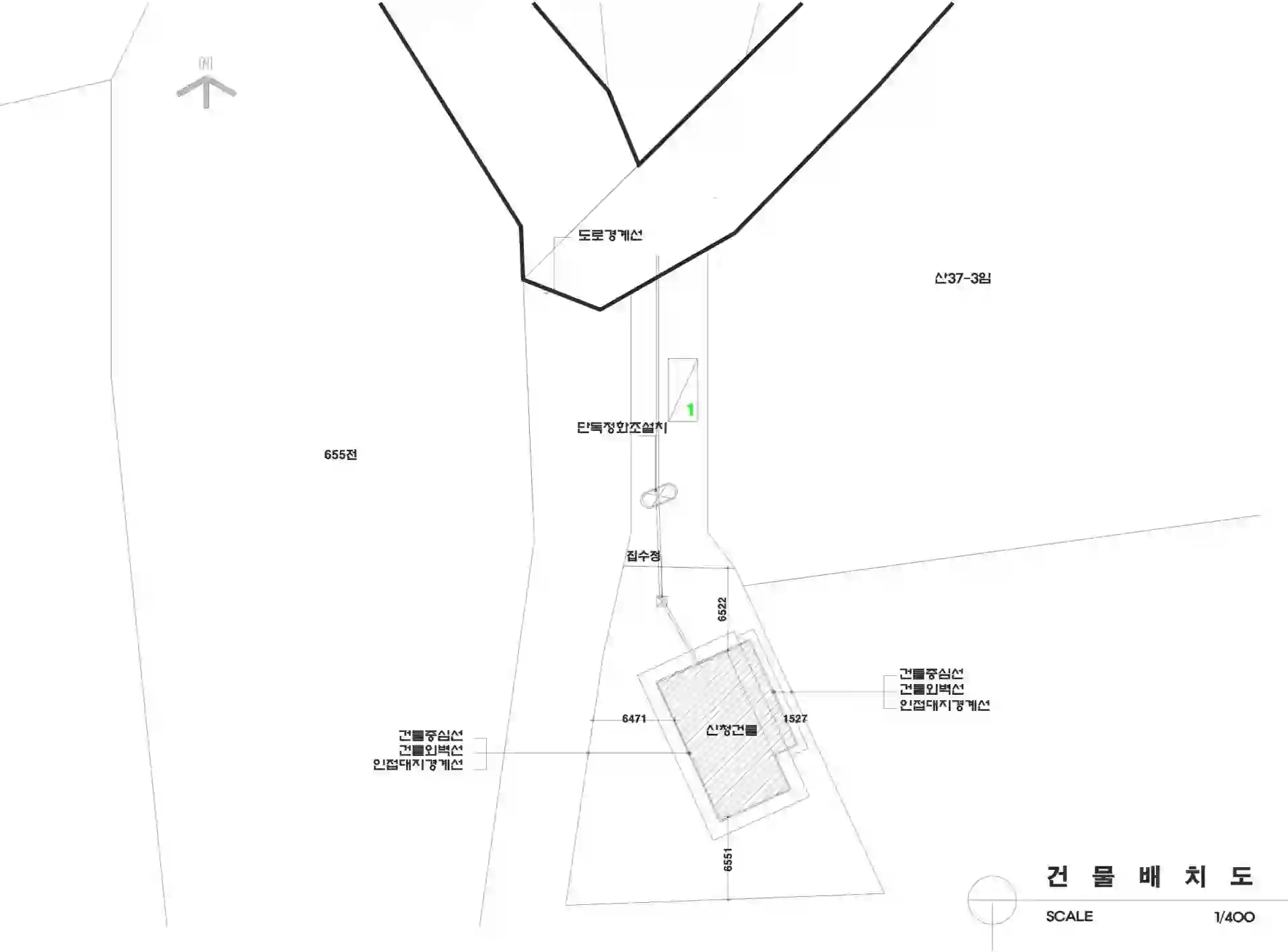 광덕리 654-11 배치도 이미지